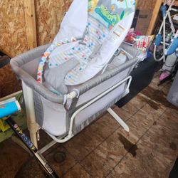Baby Bouncer And bassinet