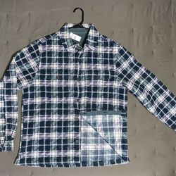 New Express Flannel sweater