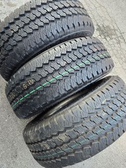 3 neww tires 275 70 18 LT 10 plys