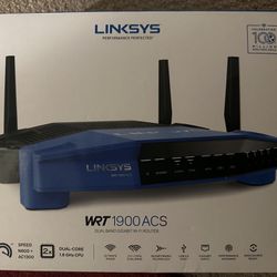 Gigabit Wireless Router- Linksys wrt1900acs v2  1900mbps Wireless Router