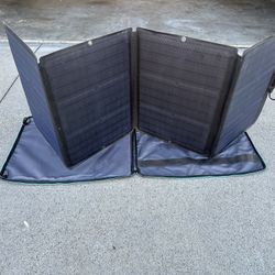 Ecoflow 110 Watt Solar Panel Folding w Case