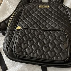 Besty Johnson black backpack