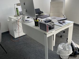 Office Desk with Storage