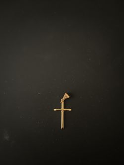 14k Gold Cross Pendant