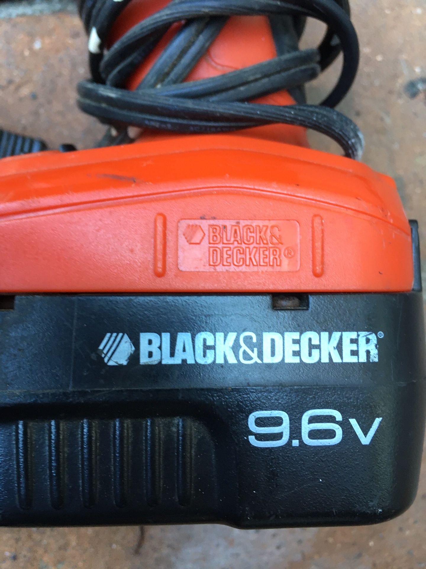 Black and Decker Cordless Drill, NiCad Drill/Driver, 9.6-Volt