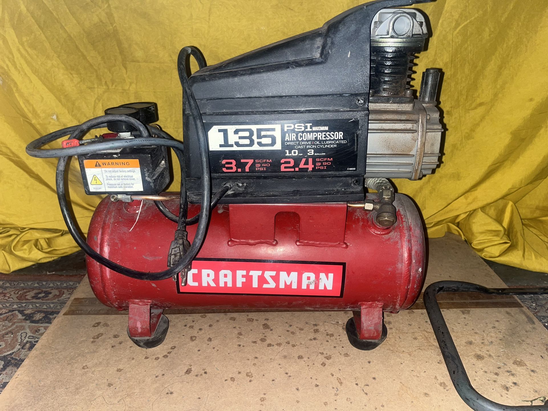 Craftsman 3 Gallon Air Compressor
