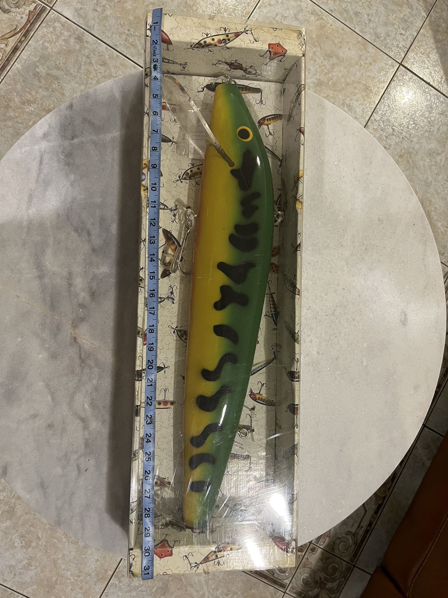 Giant Fishing Lure Rivers Edge