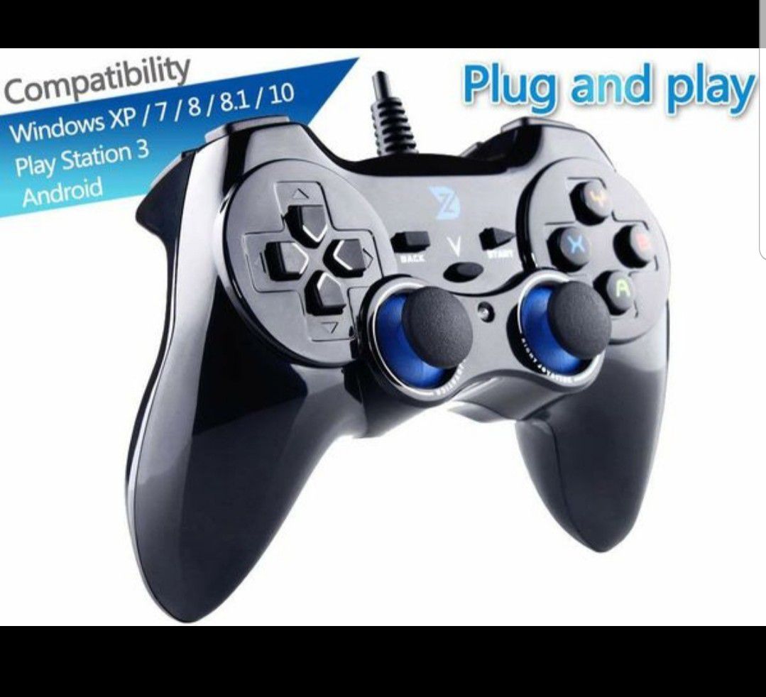 ZD-V+ USB Wired Gaming Controller Gamepad For PC/Laptop Computer