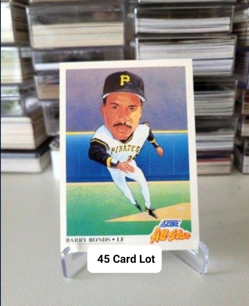⚾️ 45 Card Lot - OF Barry Bonds Cards