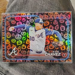 Jesse Chavez 2024 Topps Halloween Baseball Card 