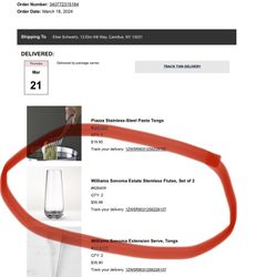 4 Brand new Williams Sonoma Stemless Champagne Flutes