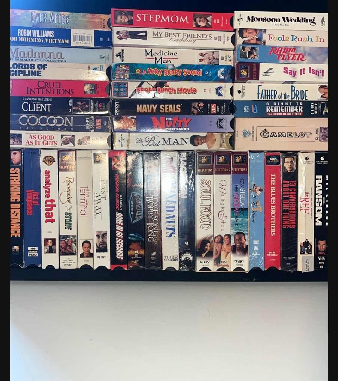 VHS VCR Movies 🍿 Bundle Lot All For $40