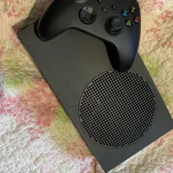 Xbox series S with wires and controller everything on the console works and you can test before purchase
