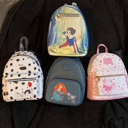 Disney Loungefly ASSORTED Mini Backpacks 🎒 $60 EACH-More with Wallets In Profile 😎