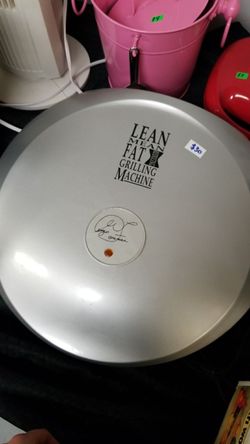 Lean mean grilling machine