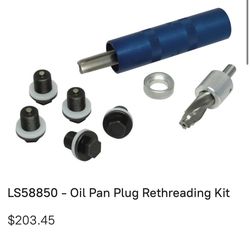 Cornwell Oil Pan Drain Plug Rethreading Tool