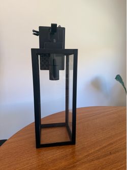 Black Porch Light with Sensor