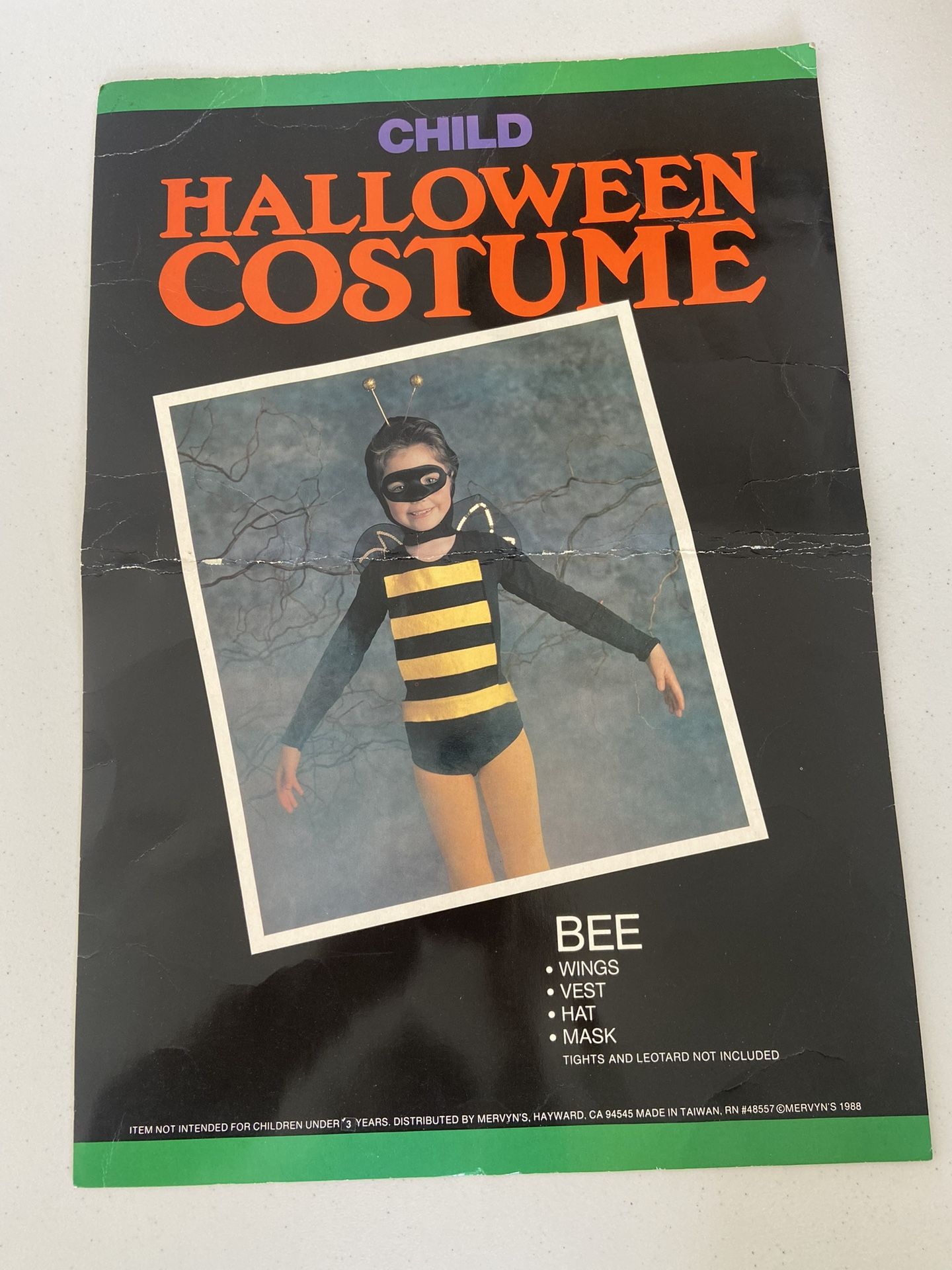 Child’s Halloween 🎃 Costume    Bumblebee 🐝   $10