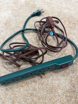 Power strip and ext cords free
