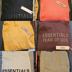 Essentials Fear Of God Hoodies 
