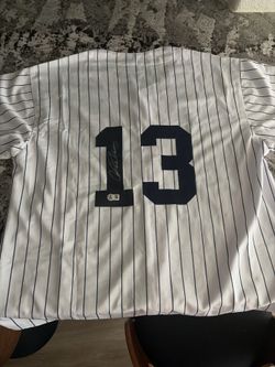 Signed Alex Rodriguez memorabilia