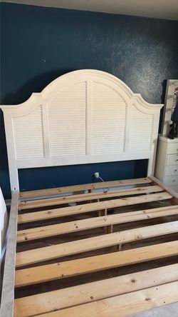 King size bed frame