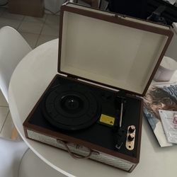 Suitcase Record Player