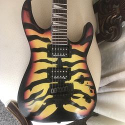 Jackson Sunburst Tiger Electric Guitar