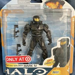 Halo Wars Collection McFarlane Toys Spartan Soldier Mark IV Action Figure RARE