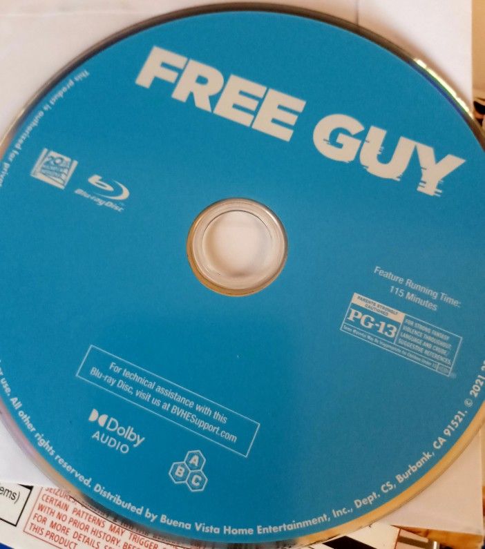Freeguy BLURAY