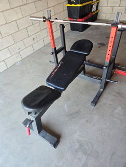 Bench like new took care of it.