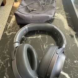 Sony WHH900N Hear On 2 Wireless Overear Noise Cancelling High Resolution Headphones