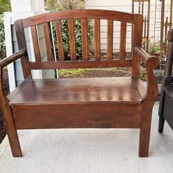 Solid Wood Bench