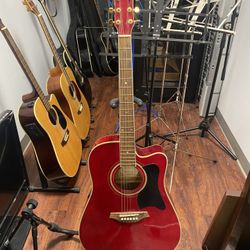 Acuastic Electric Guitar 