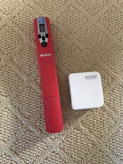 Portable scanner and router