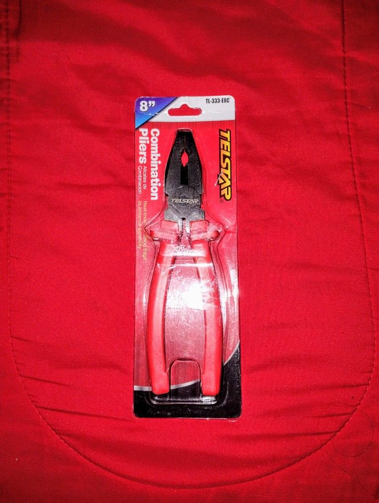 New Combination Pliers 8" / Nuevo Alicates De Combinación