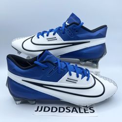 Nike Vapor Edge Elite 360 2 Football Cleats Game Royal DA5457-414 Men’s Sizes New 