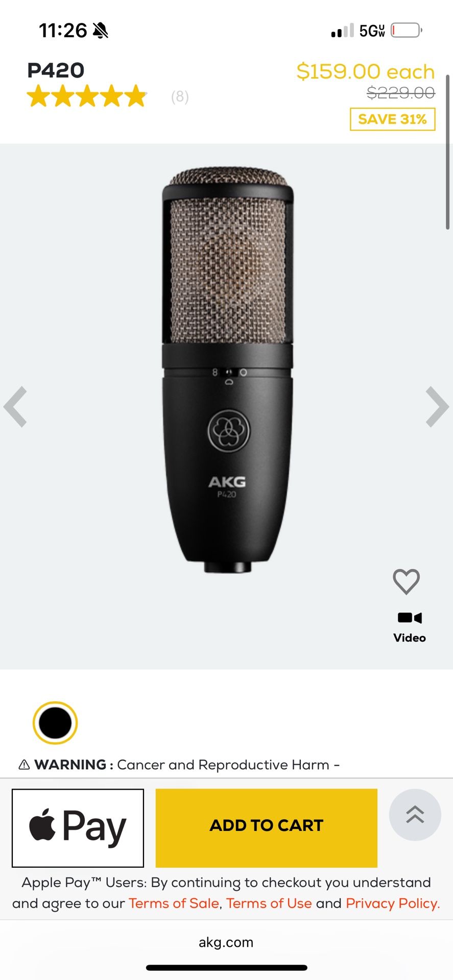 AKG P420