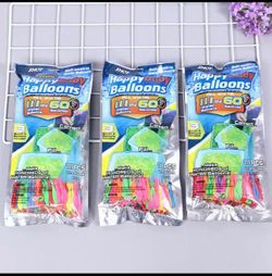Water Balloons (111 water balloons in a minute)