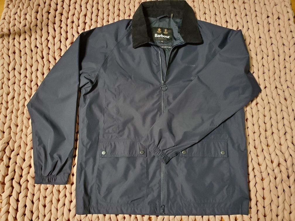 Barbour Waterproof Breathable Jacket Size XL Blue Color