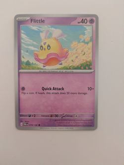 Flittle Pokemon Card PAR 079