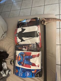 Toddler size 4t superman,Jason XL,skeleton Reaper,TiffanyXL