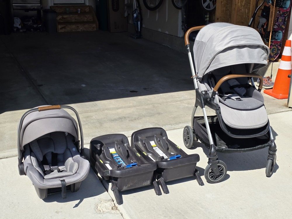 Nuna Pipa Lite Car Seat and Travel System