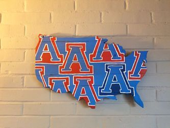 United States wood map UofA