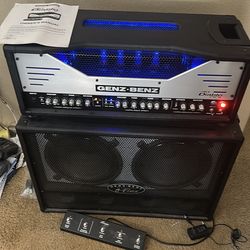 Guitar amp with 2x12 cabinet Genz Benz
