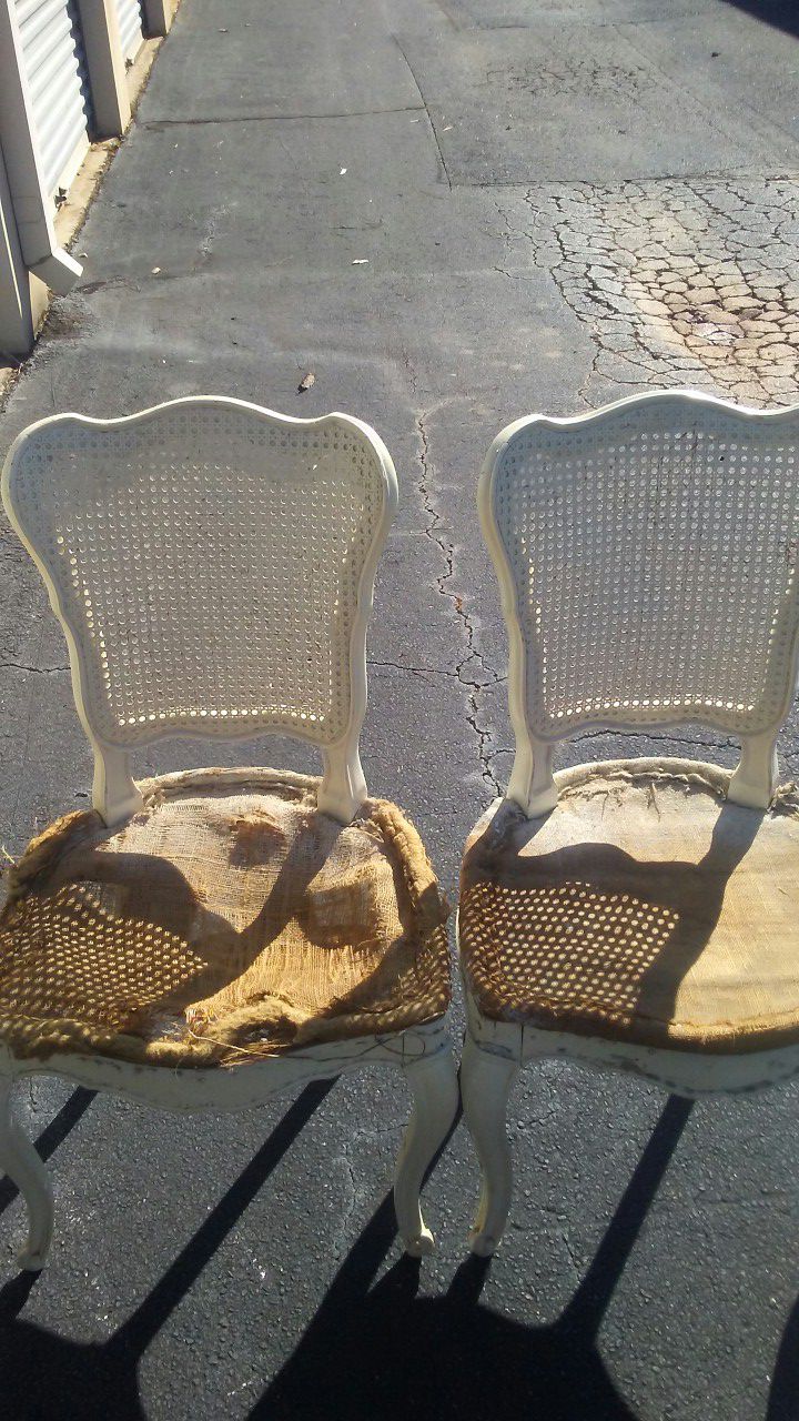 Cane back chairs!2