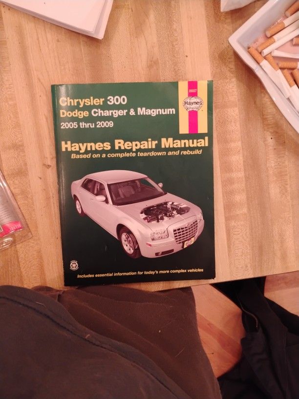 Haynes repair manual for 2005-2009 Chrysler 300, Dodge charger and Magnum