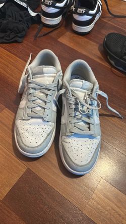Grey Nike dunk lows size 8.5