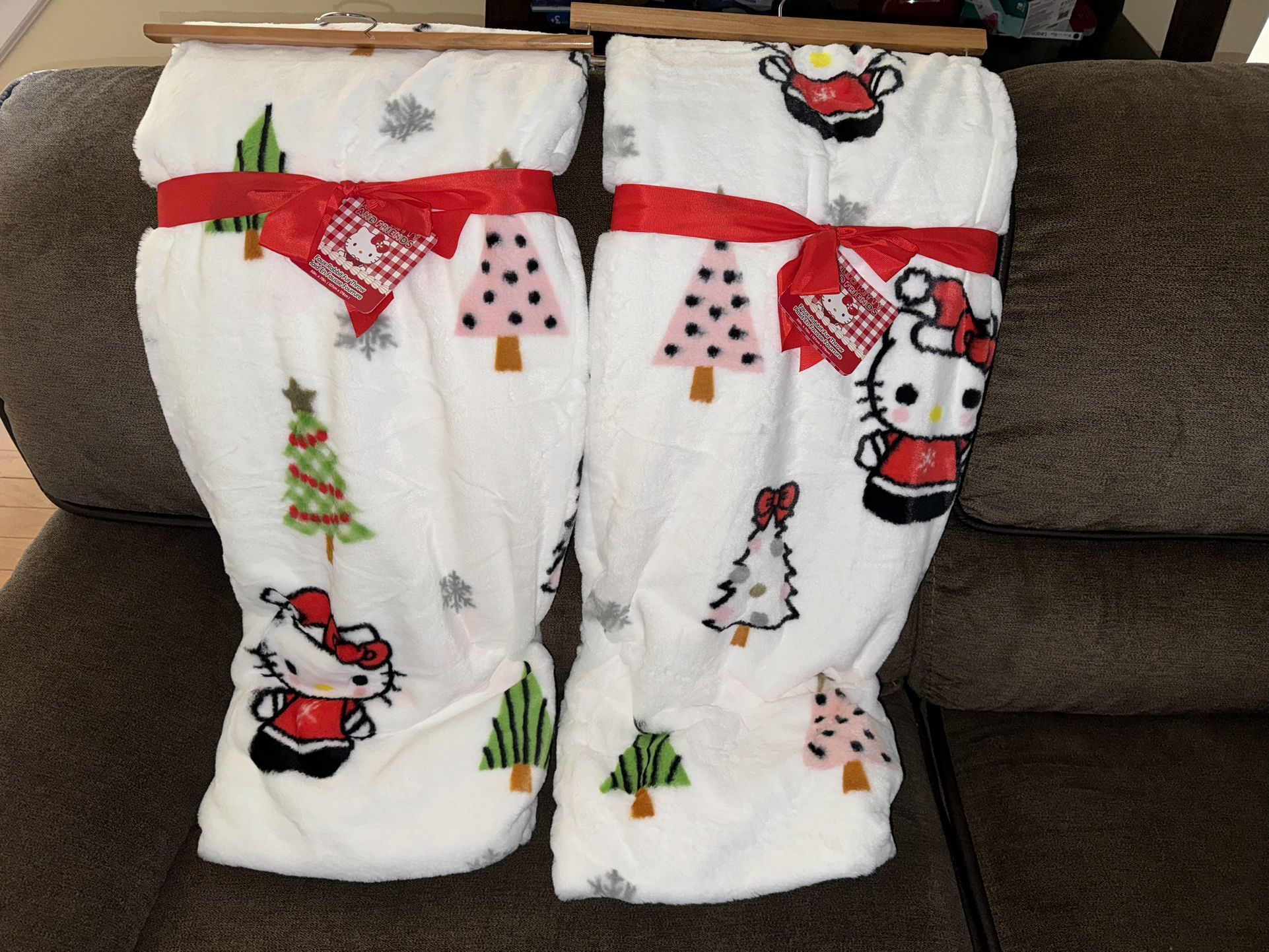 Hello Kitty Christmas Blankets