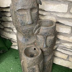Brand New Easter Island Fountain